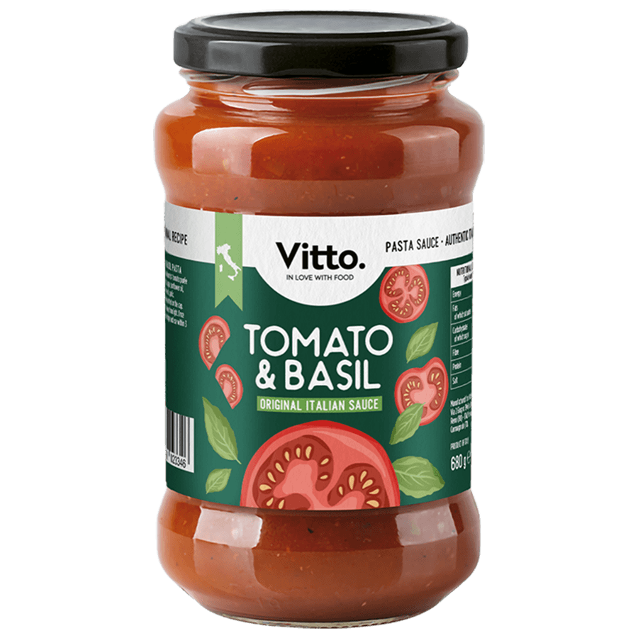 Product image Tomato & Basil Vitto Original Italian Sauce 380 g